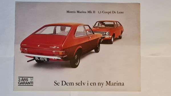 Morris Marina Mk II Brochure 